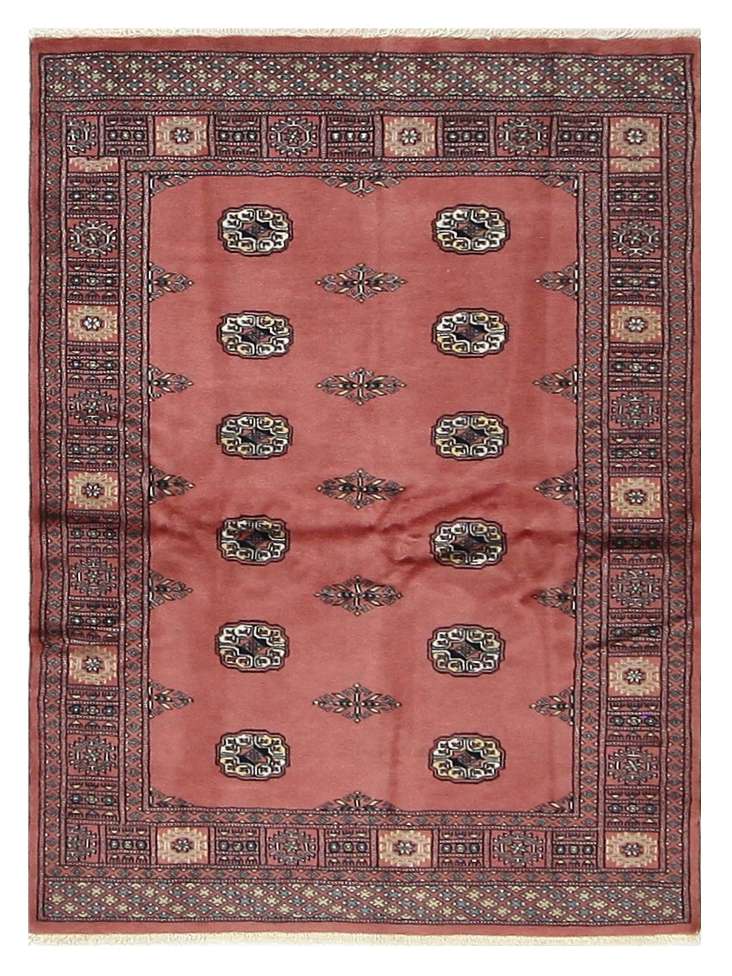 Pacific Bokhara  Peach Pink Traditional