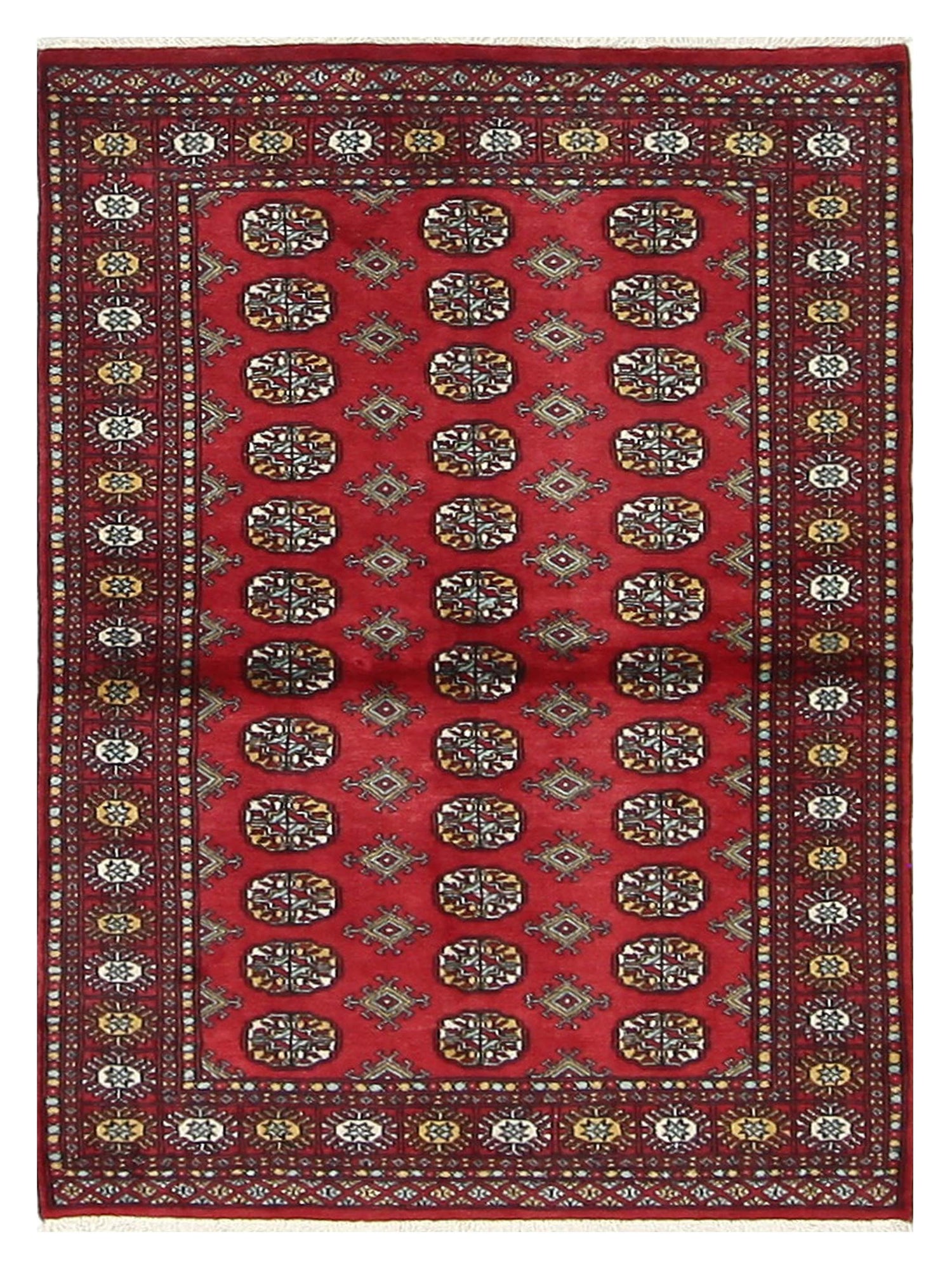 Pacific Bokhara  Orange Red Traditional