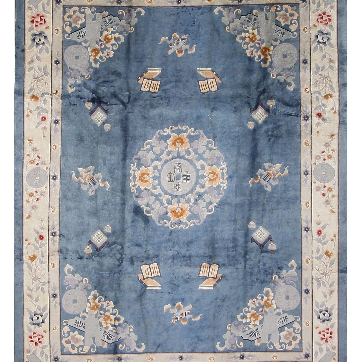 Pacific Peking  Blue Ivory Traditional