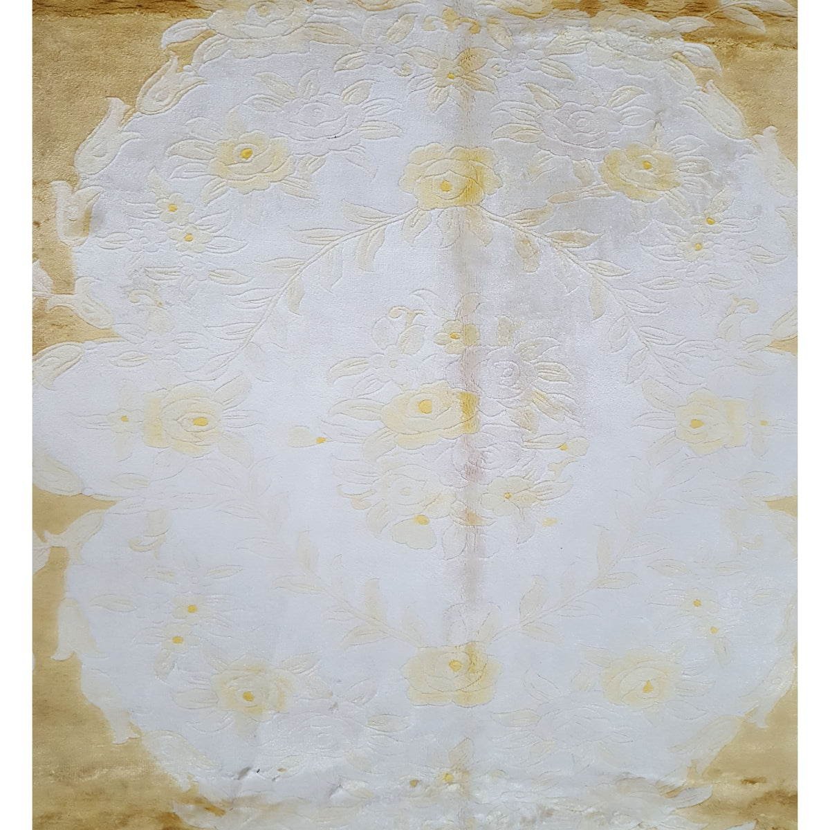 Pacific Peking 17112 Yellow Ivory Transitional Hand Knotted Rug