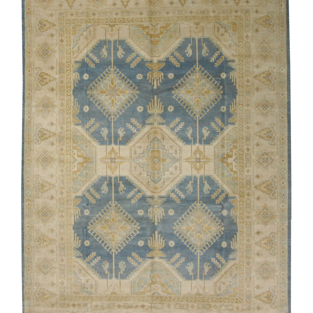 Pacific Kazak  Lt.Blue Ivory Traditional
