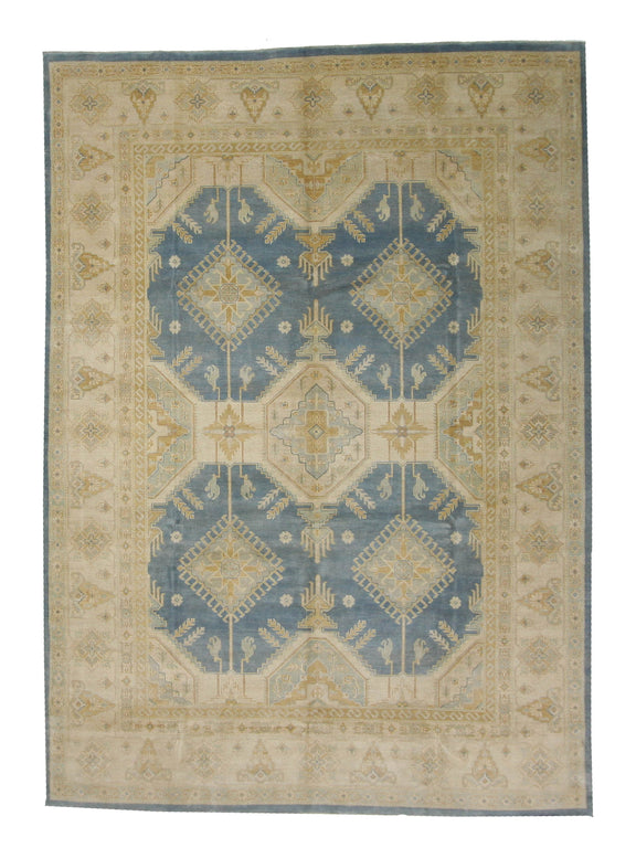 Pacific Kazak  Lt.Blue Ivory Traditional