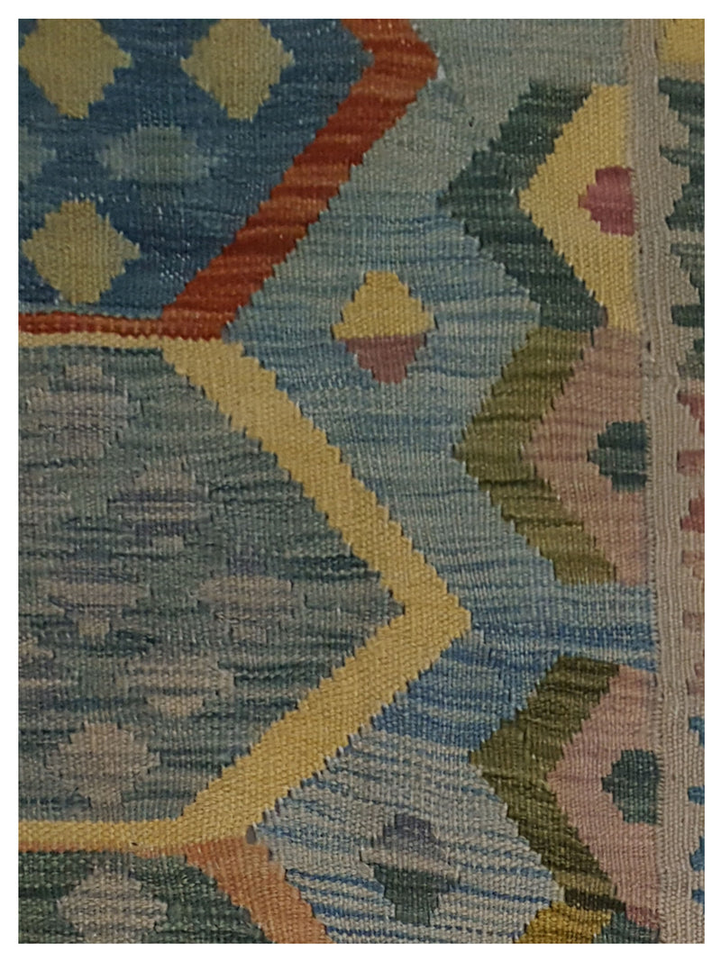 Aura Kilim 17160 Multi Multi Kilim Hand Woven Rug