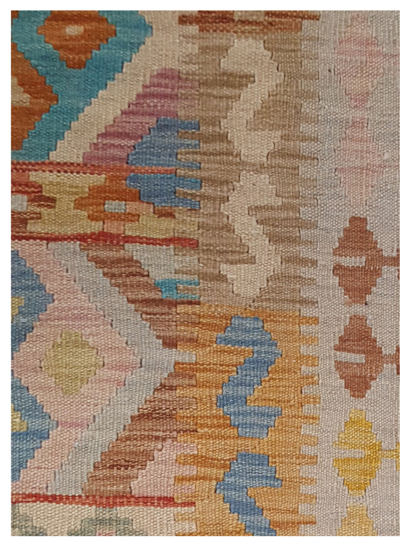 Aura Kilim 17161 Multi Multi Kilim Hand Woven Rug