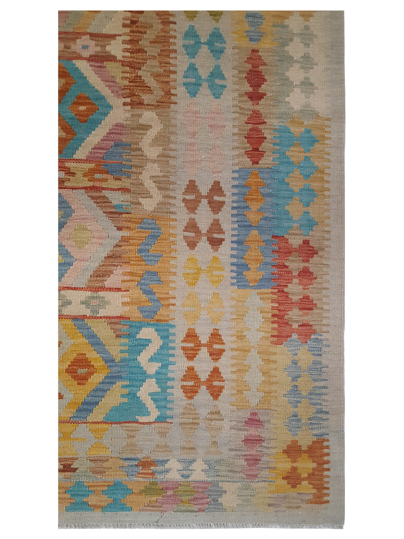 Aura Kilim 17161 Multi Multi Kilim Hand Woven Rug