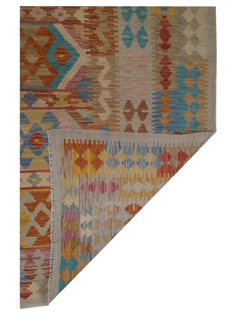 Aura Kilim 17161 Multi Multi Kilim Hand Woven Rug