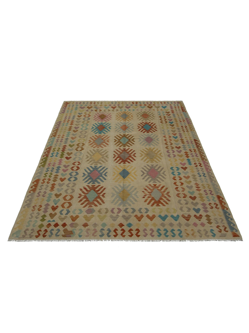 Aura Kilim 17166 Multi Multi Kilim Hand Woven Rug