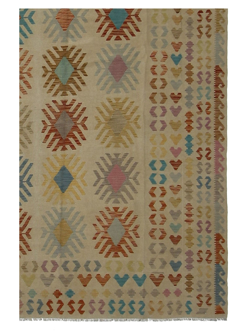Aura Kilim 17166 Multi Multi Kilim Hand Woven Rug