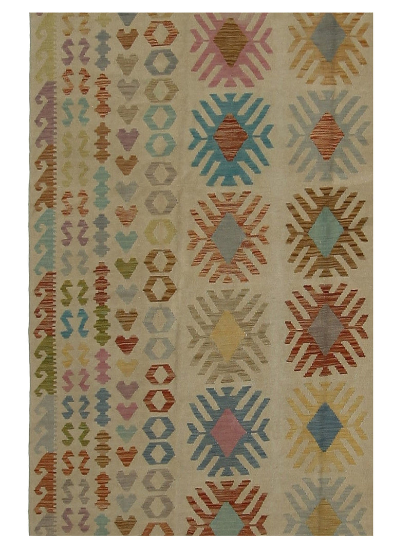 Aura Kilim 17166 Multi Multi Kilim Hand Woven Rug