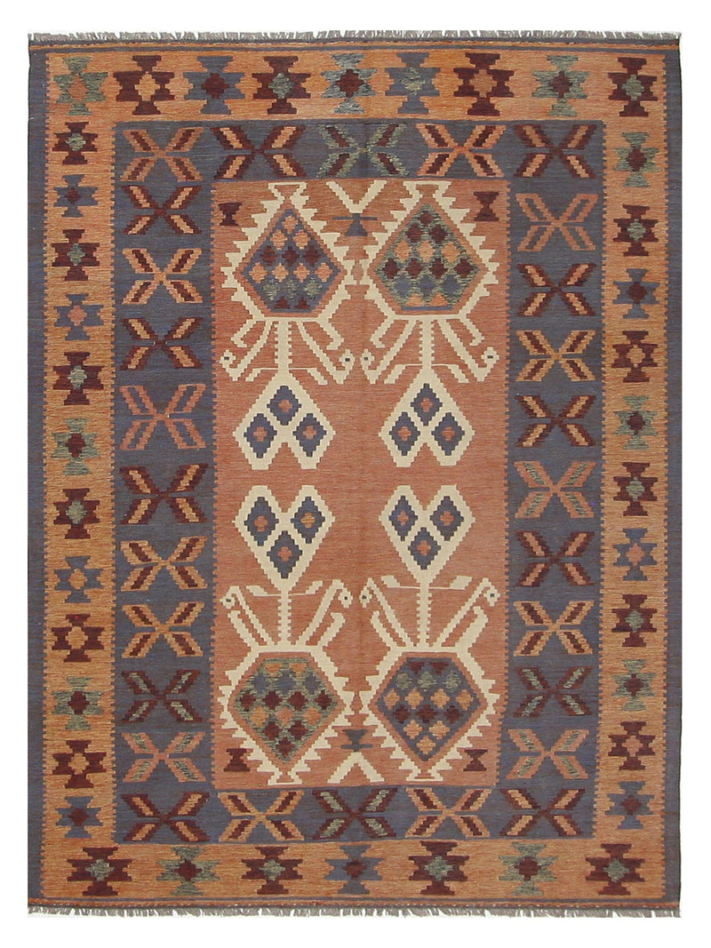 Aura Kilim  Grey Pumpkin Kilim