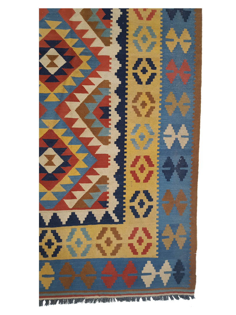 Aura Kilim 17181 Multi Multi Kilim Hand Woven Rug