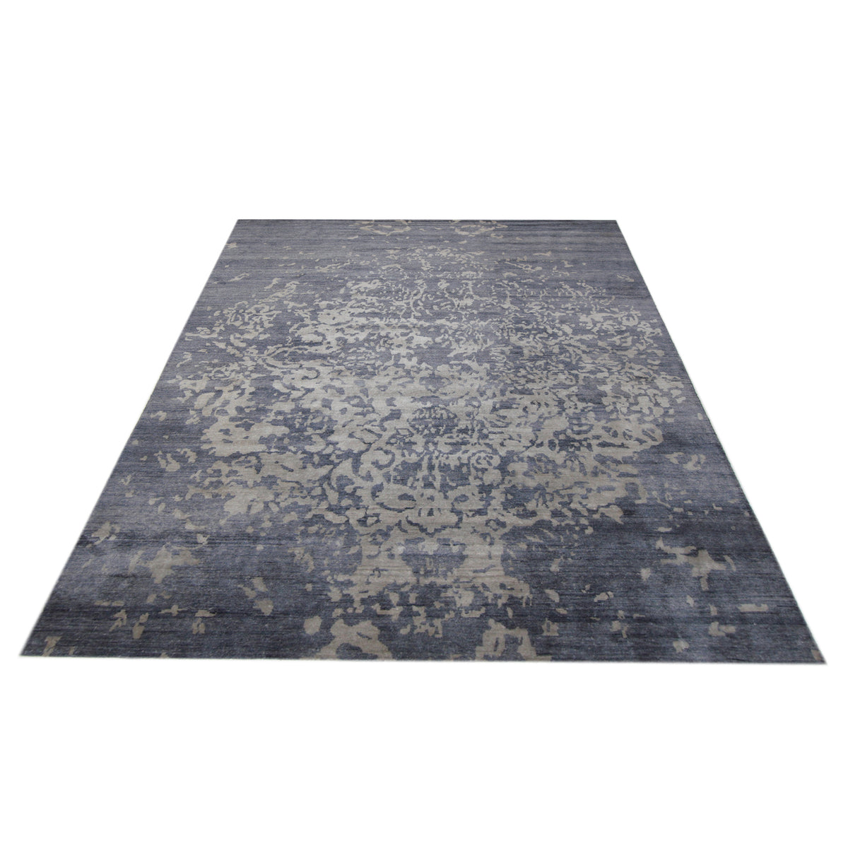 Pacific Suffolk 17304 Grey Ivory Transitional Hand Knotted Rug