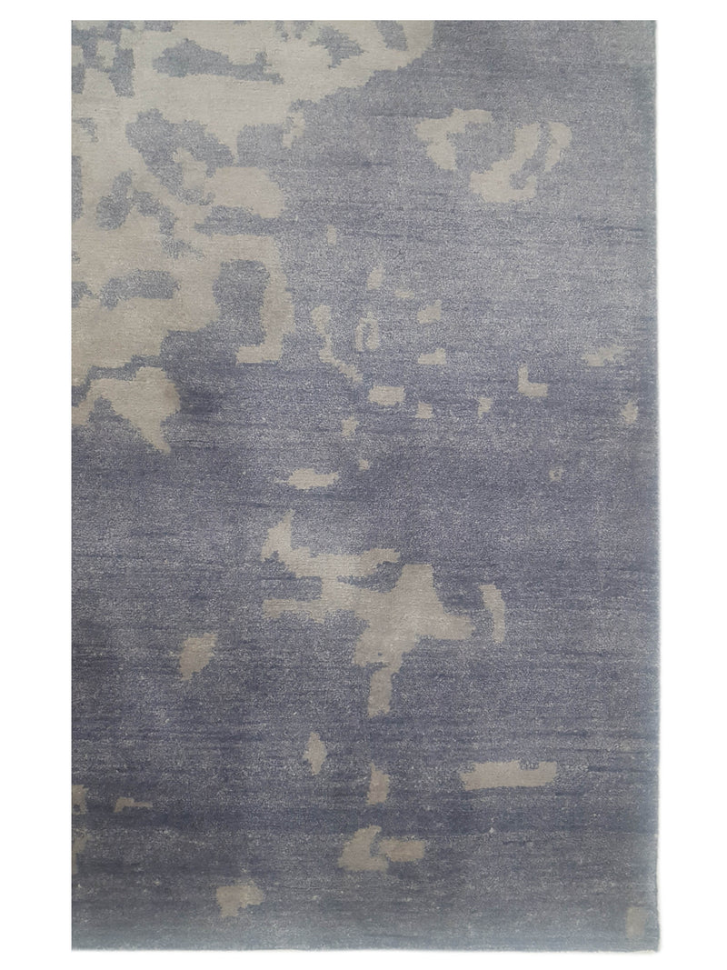 Pacific Suffolk 17304 Grey Ivory Transitional Hand Knotted Rug