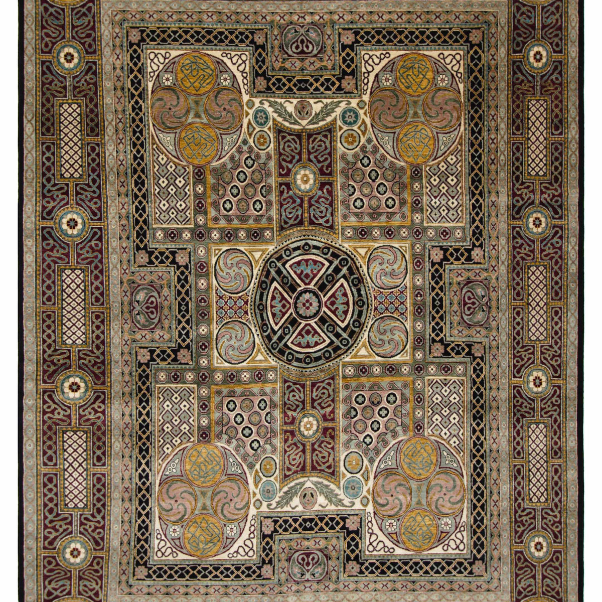 Pacific Jaipur  Black Multi Traditional
