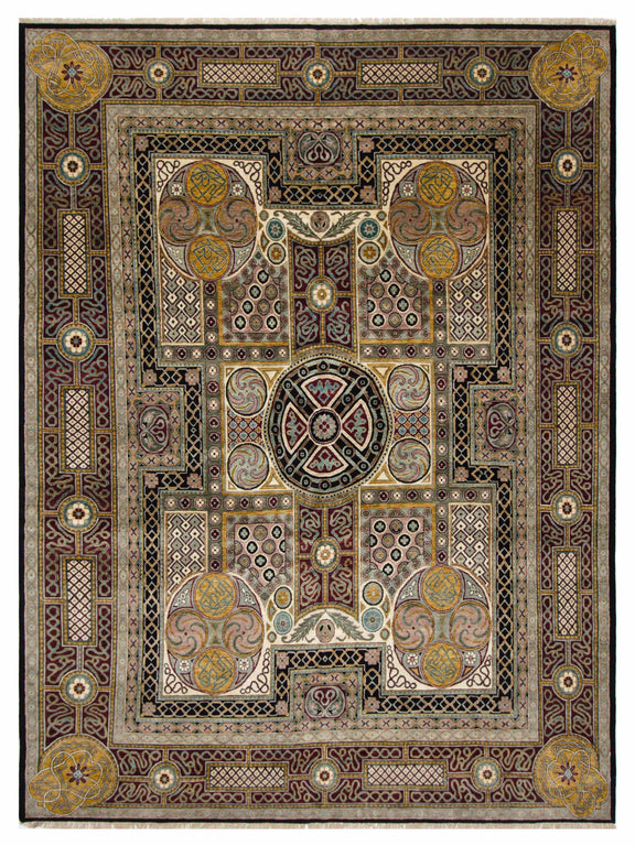 Pacific Jaipur  Black Multi Traditional