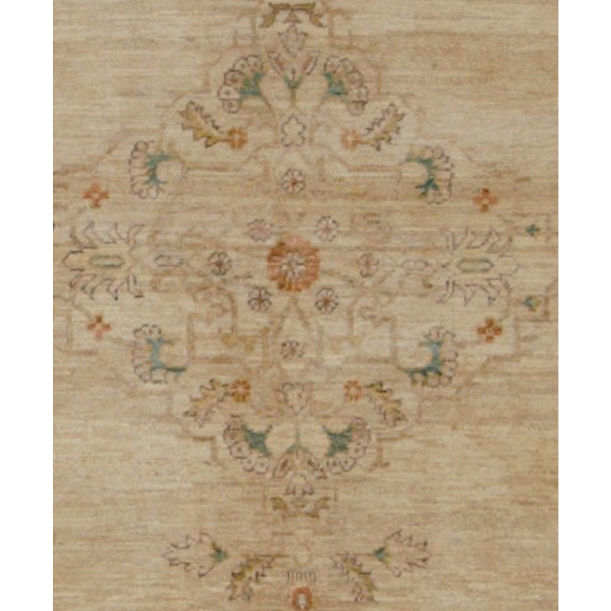 Pacific Ziegler 17315 Beige Beige Transitional Hand Knotted Rug