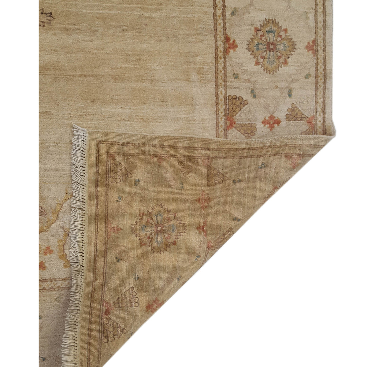 Pacific Ziegler 17315 Beige Beige Transitional Hand Knotted Rug