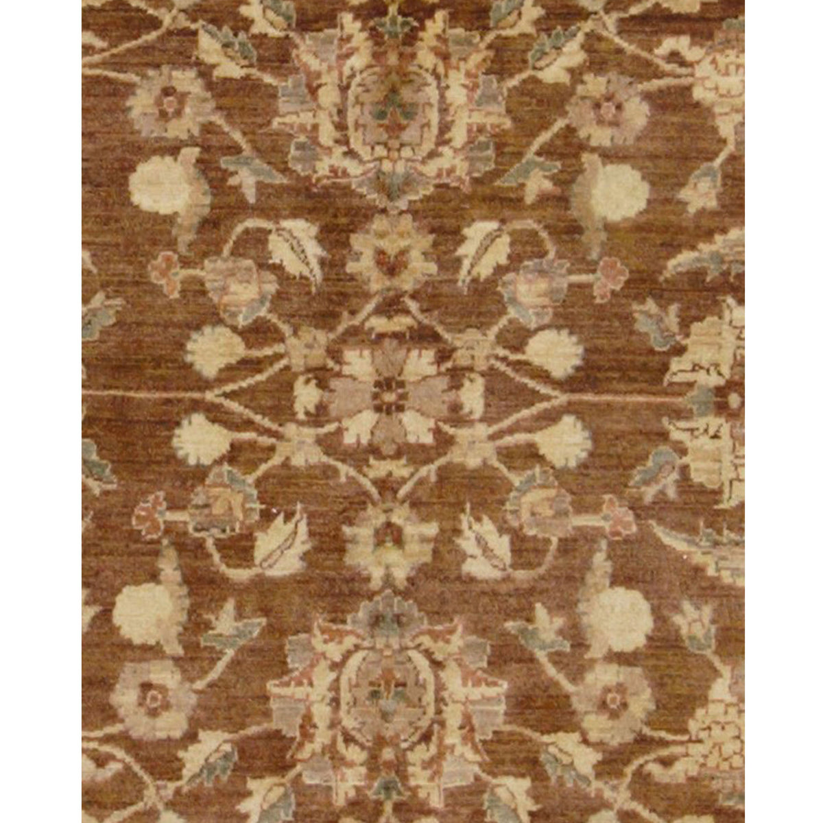 Pacific Ziegler 17316 Brown Beige Transitional Hand Knotted Rug