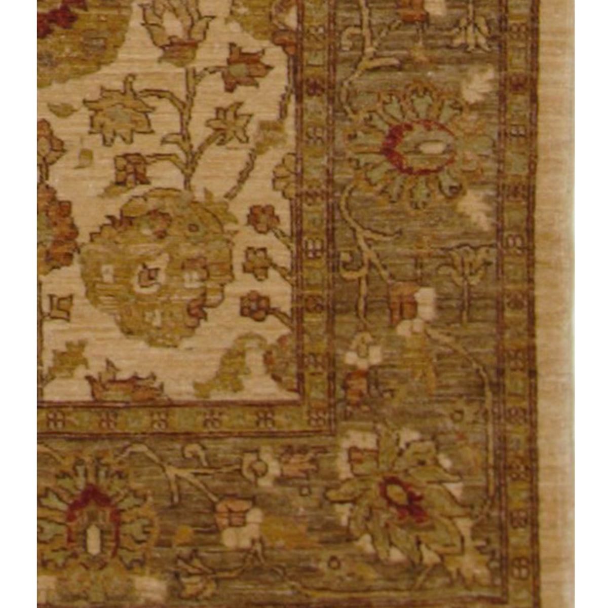 Pacific Ziegler 17317 Beige Camel Transitional Hand Knotted Rug