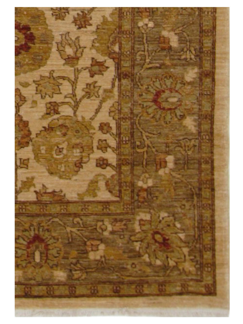 Pacific Ziegler 17317 Beige Camel Transitional Hand Knotted Rug