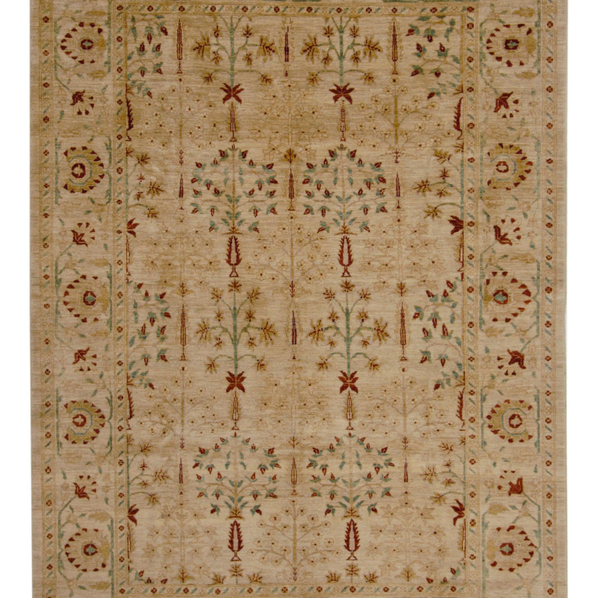 Pacific Ziegler  Beige Beige Transitional