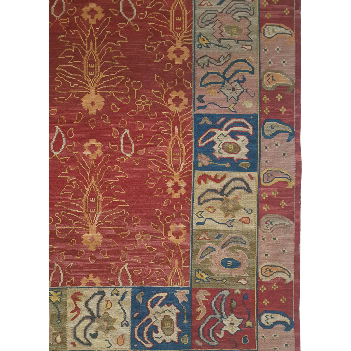 Pacific Summak 17326 Rust Multi Traditional Hand Knotted Rug
