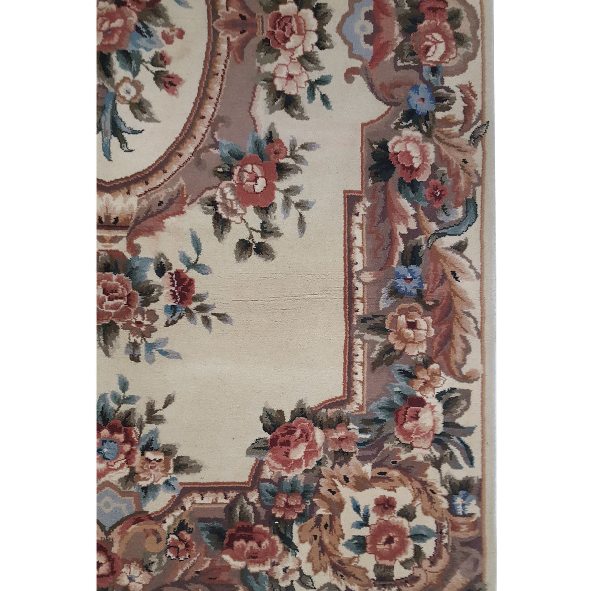 Pacific Classic 17331 Ivory Multi Traditional Hand Knotted Rug