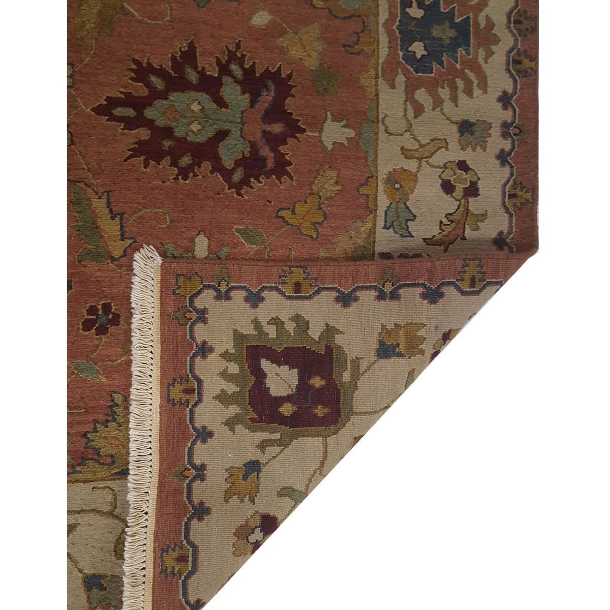 Pacific Summak 17334 Camel Beige Traditional Hand Knotted Rug