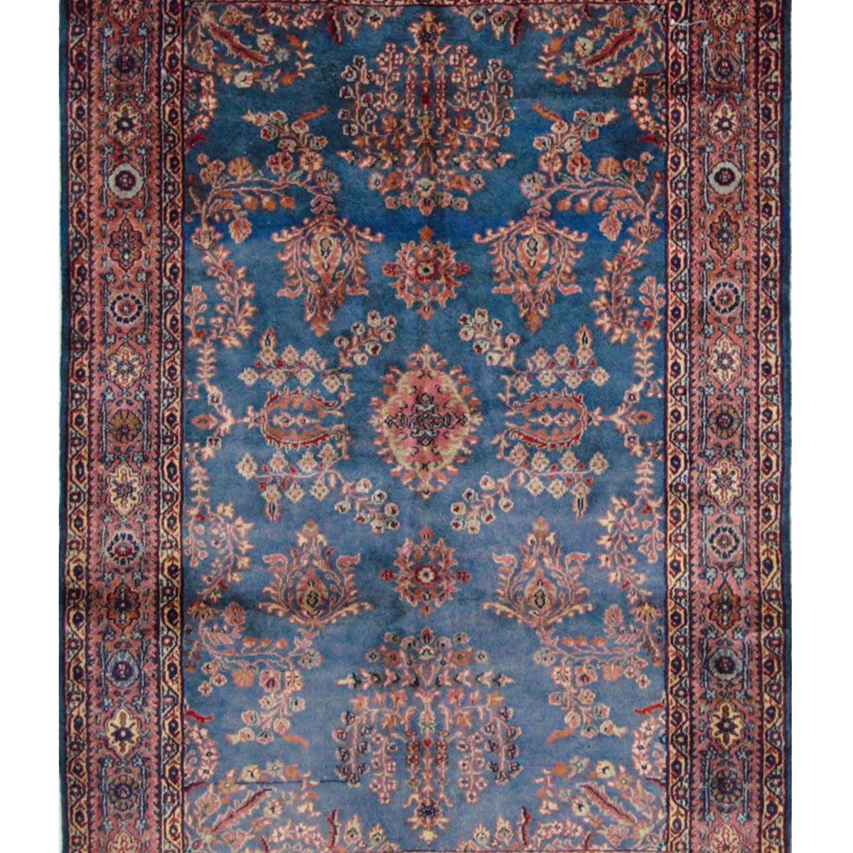 Pacific Herati  Blue Taupe Traditional