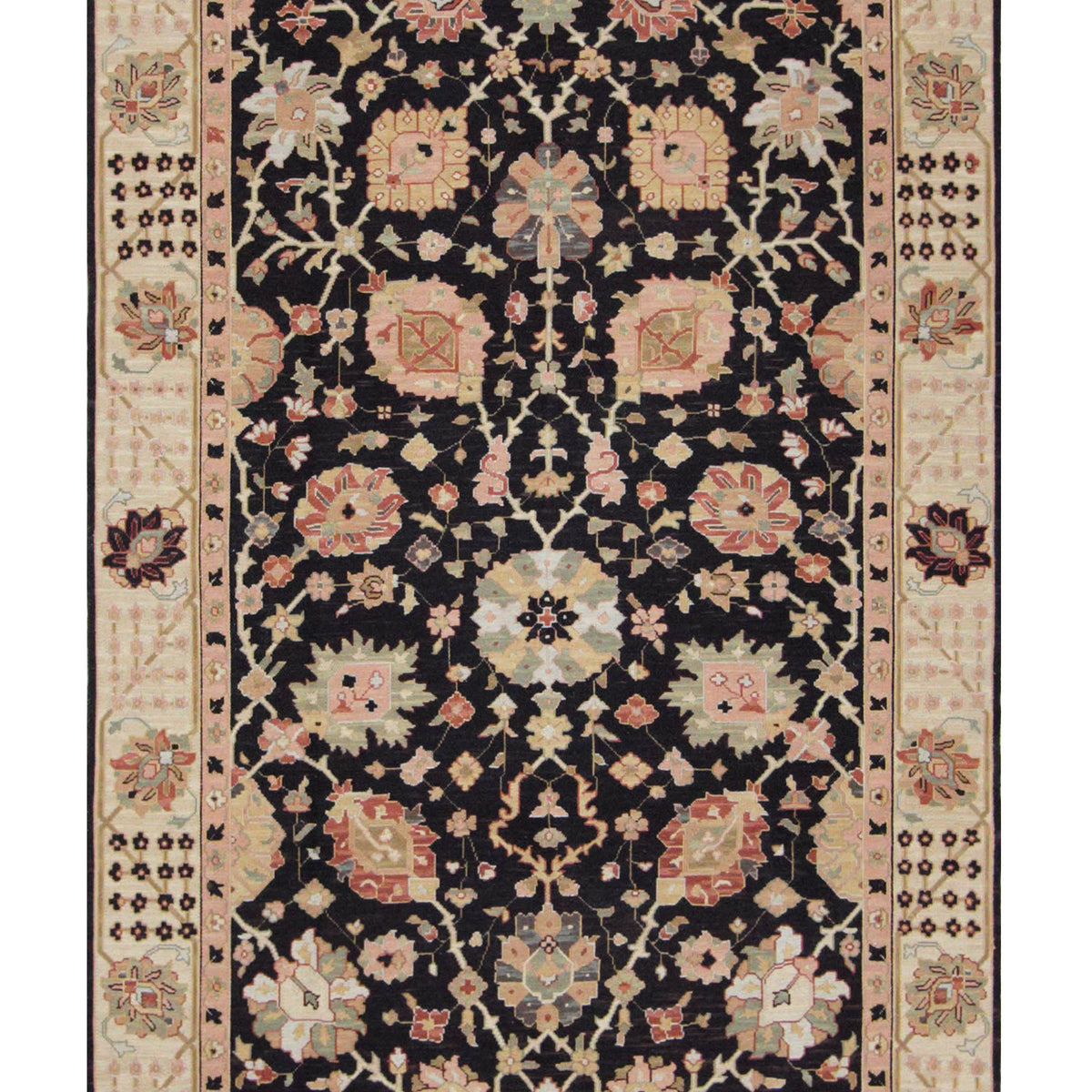 Pacific Summak  Black Beige Traditional