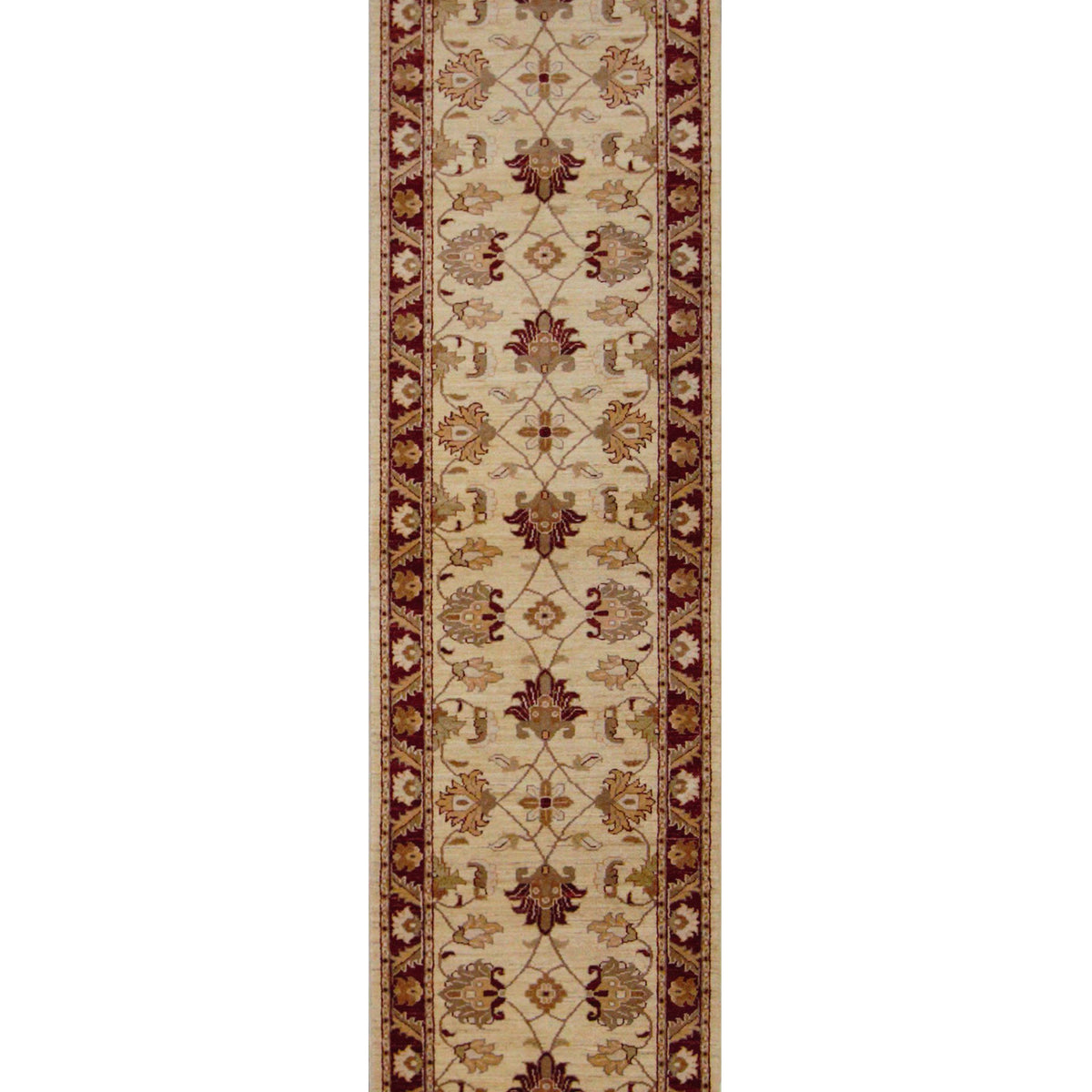 Pacific Ziegler  Ivory Burgundy Transitional