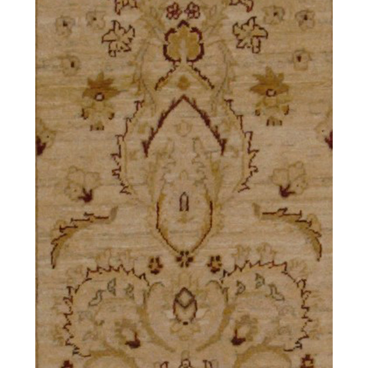 Pacific Ziegler 17349 Ivory Beige Transitional Hand Knotted Rug