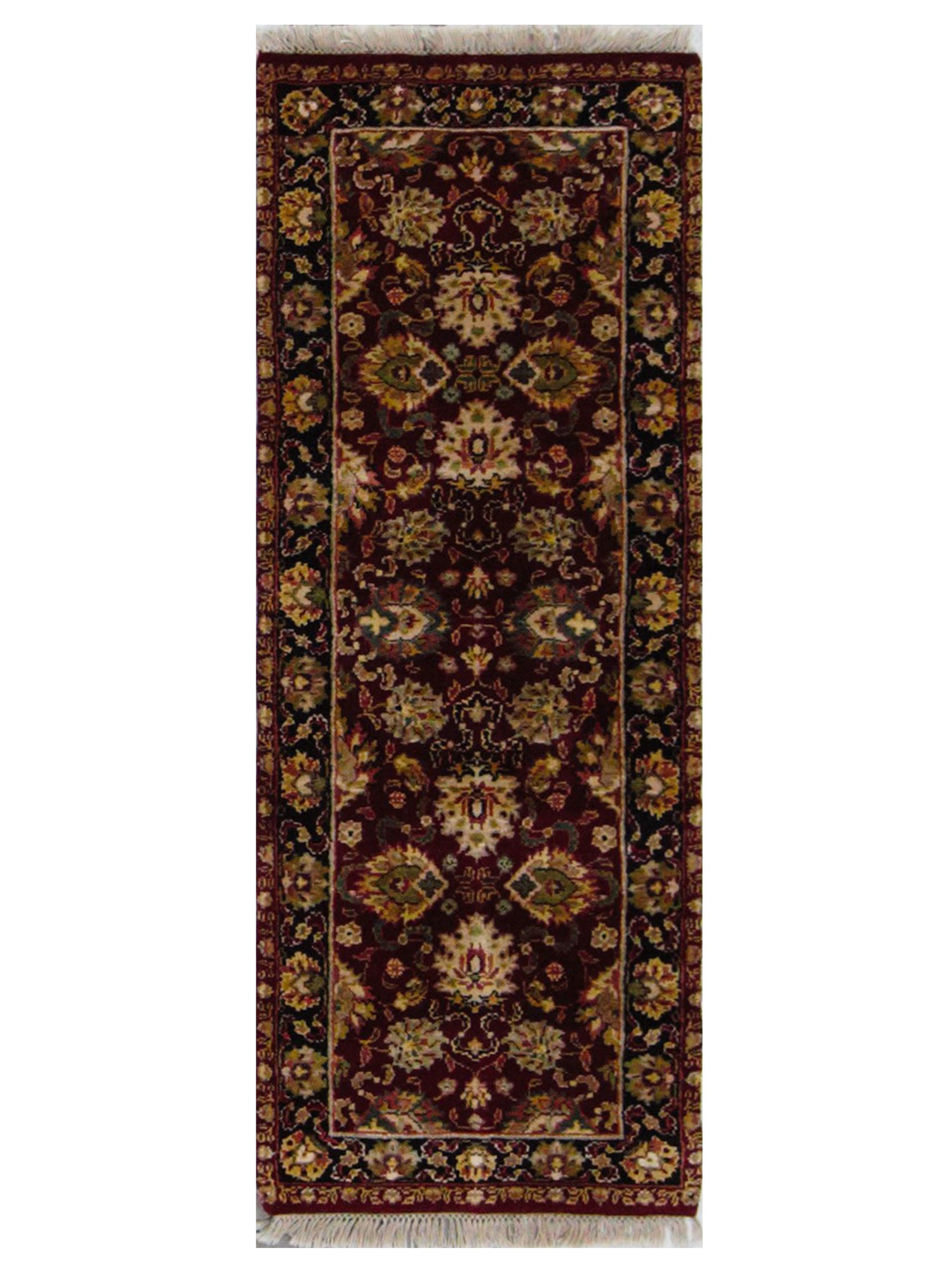Pacific Herati  Red Black Transitional