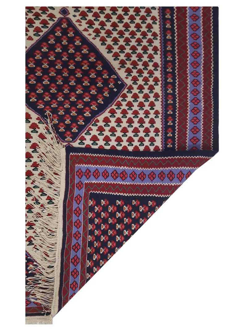 Pacific Summak 17358 Black Multi Traditional Hand Knotted Rug