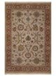 Pacific Summak  Beige Burgundy Traditional