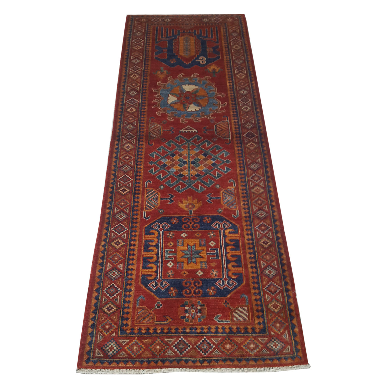 Pacific Humna 17364 Red Red Traditional Hand Knotted Rug