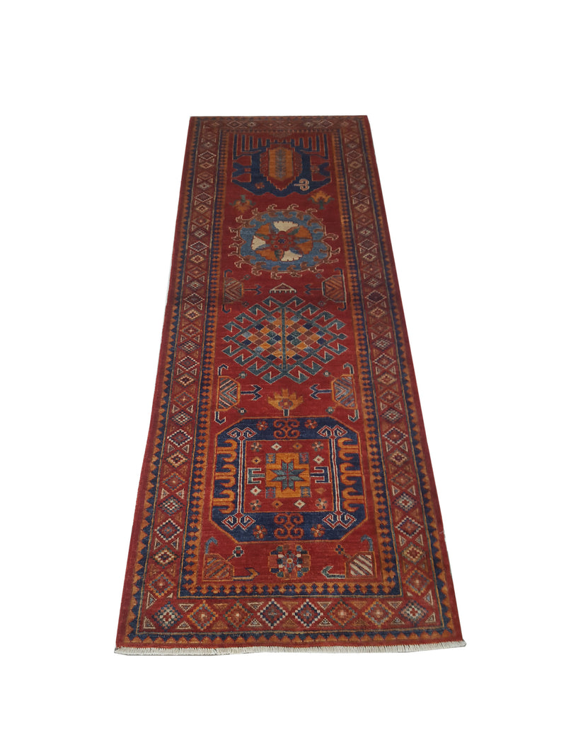 Pacific Humna 17364 Red Red Traditional Hand Knotted Rug