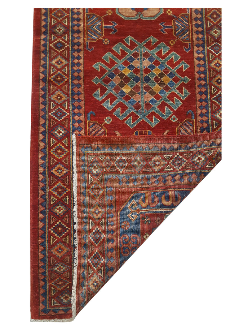 Pacific Humna 17368 Rust Red Traditional Hand Knotted Rug