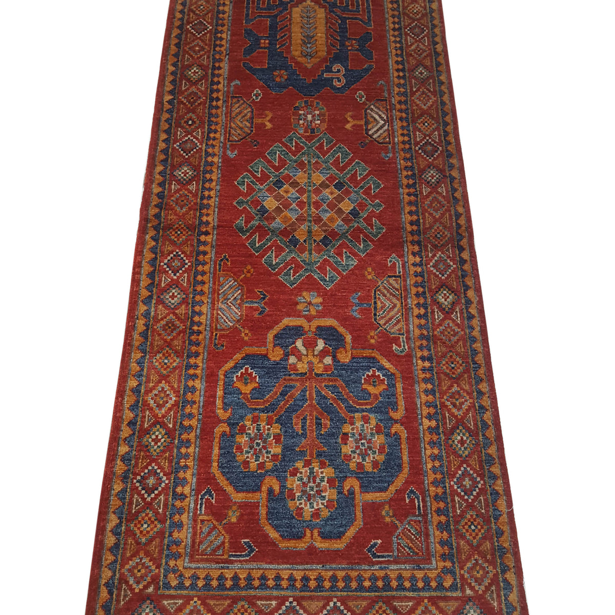 Pacific Humna 17369 Red Red Traditional Hand Knotted Rug