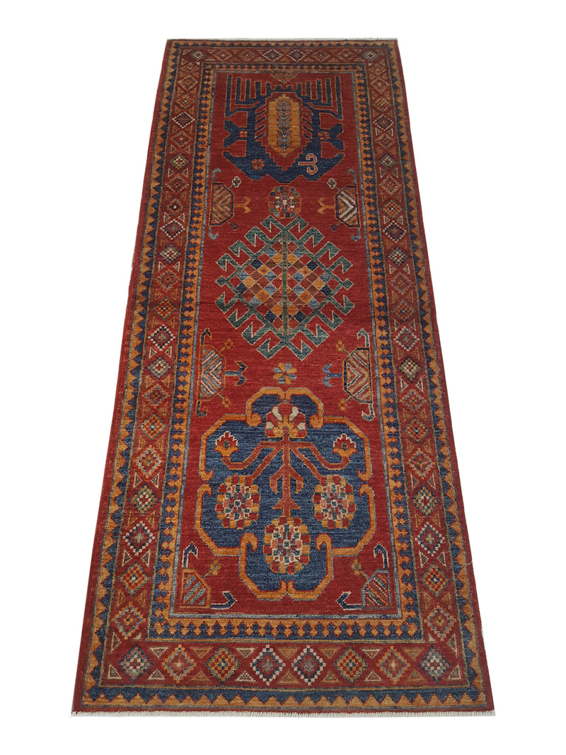 Pacific Humna 17369 Red Red Traditional Hand Knotted Rug