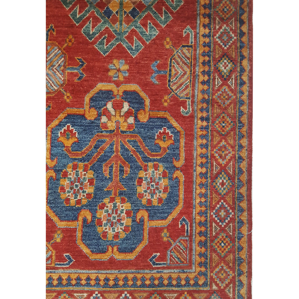Pacific Humna 17369 Red Red Traditional Hand Knotted Rug
