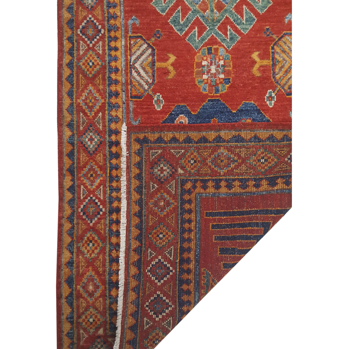 Pacific Humna 17369 Red Red Traditional Hand Knotted Rug