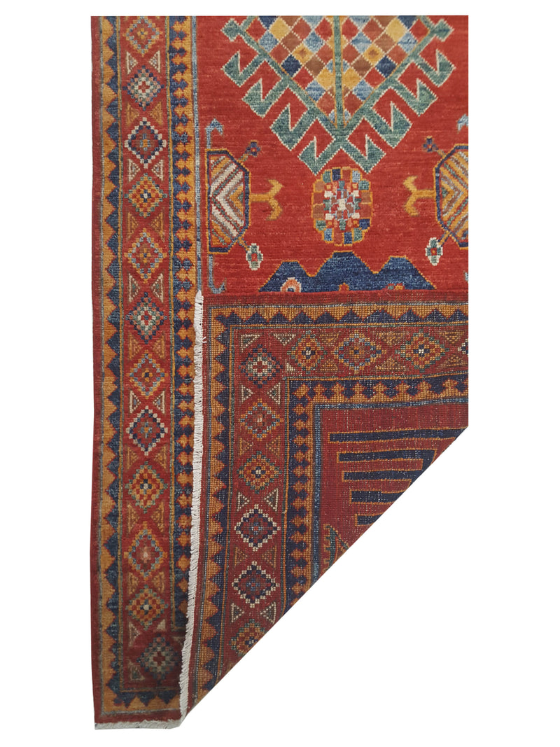 Pacific Humna 17369 Red Red Traditional Hand Knotted Rug
