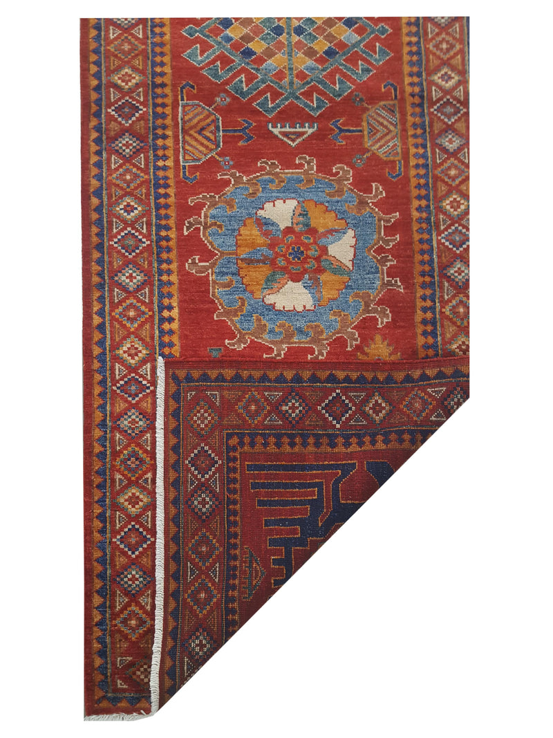 Pacific Humna 17370 Red Red Traditional Hand Knotted Rug