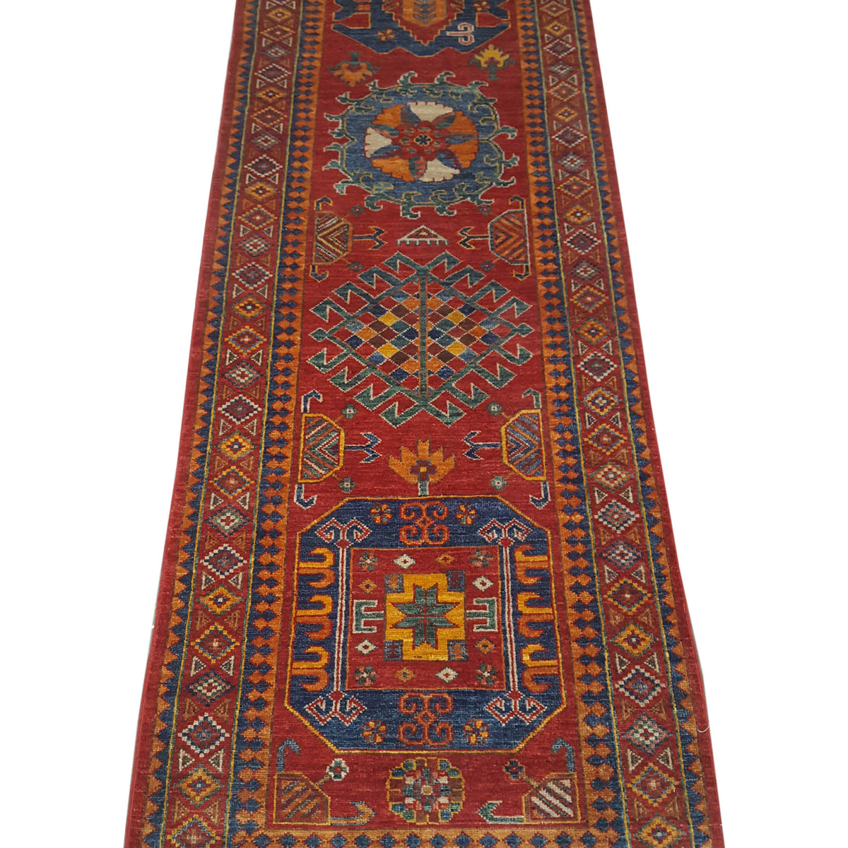 Pacific Humna 17371 Red Red Traditional Hand Knotted Rug