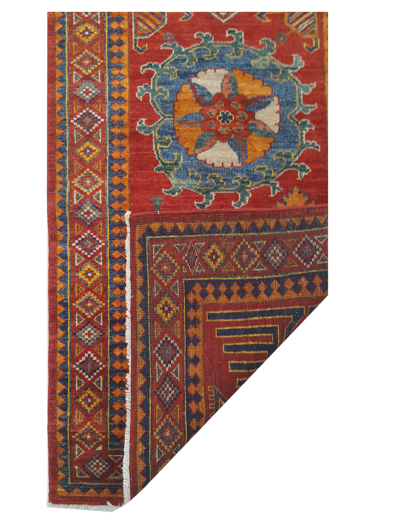 Pacific Humna 17371 Red Red Traditional Hand Knotted Rug