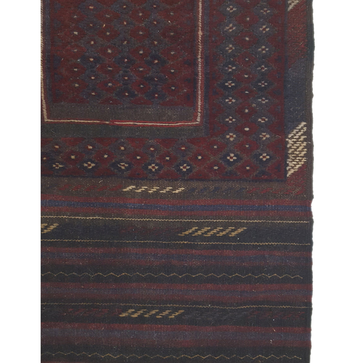 Pacific Summak 23988 Dk.Red Dk.Red Traditional Hand Knotted Rug