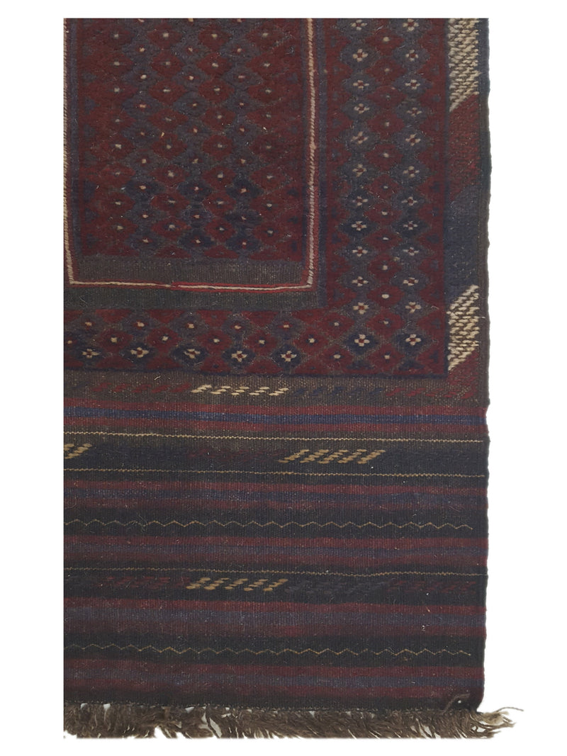 Pacific Summak 23988 Dk.Red Dk.Red Traditional Hand Knotted Rug