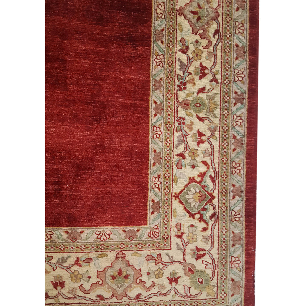 Pacific Ziegler 26678 Red Gold Transitional Hand Knotted Rug