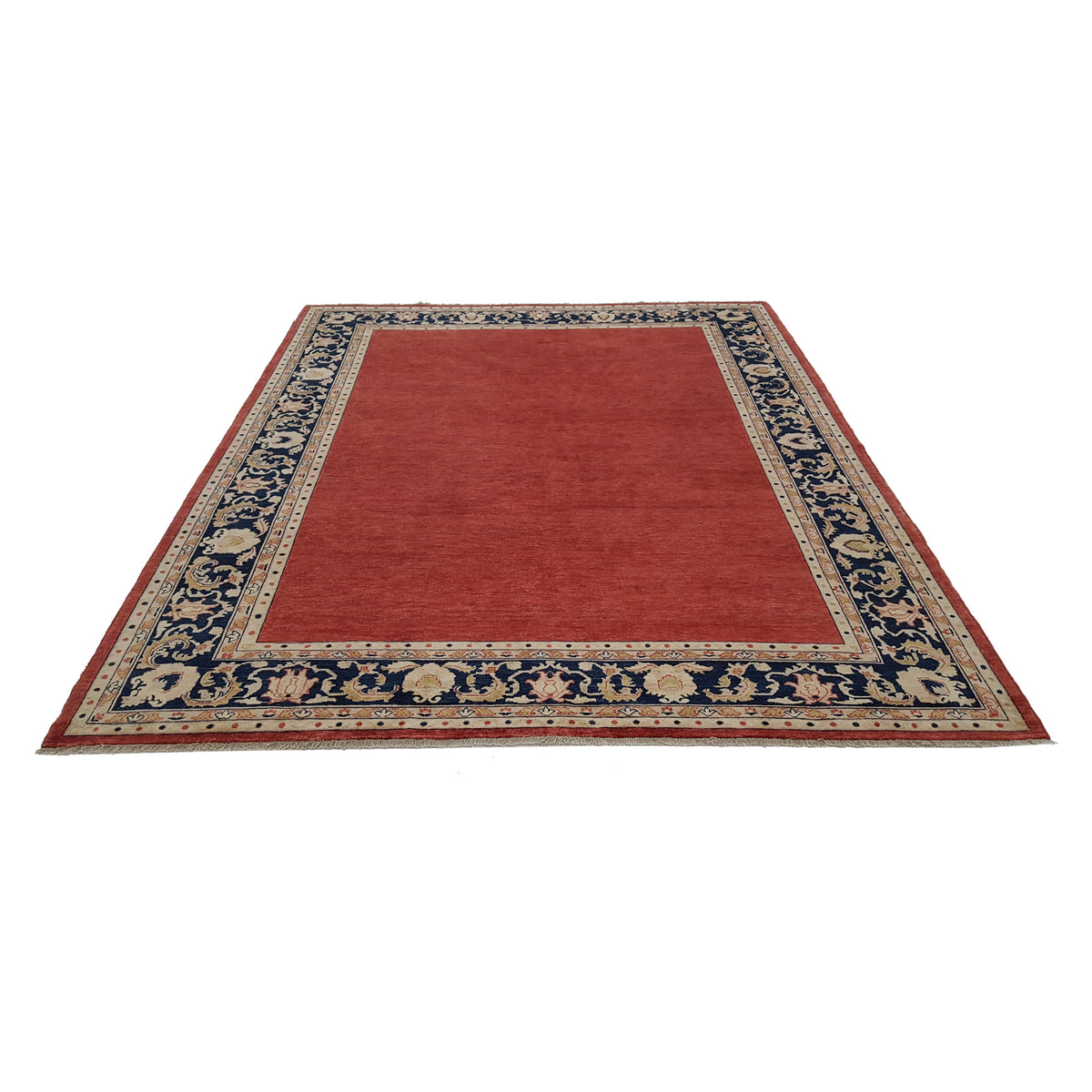 Pacific Ziegler 26694 Red Navy Transitional Hand Knotted Rug